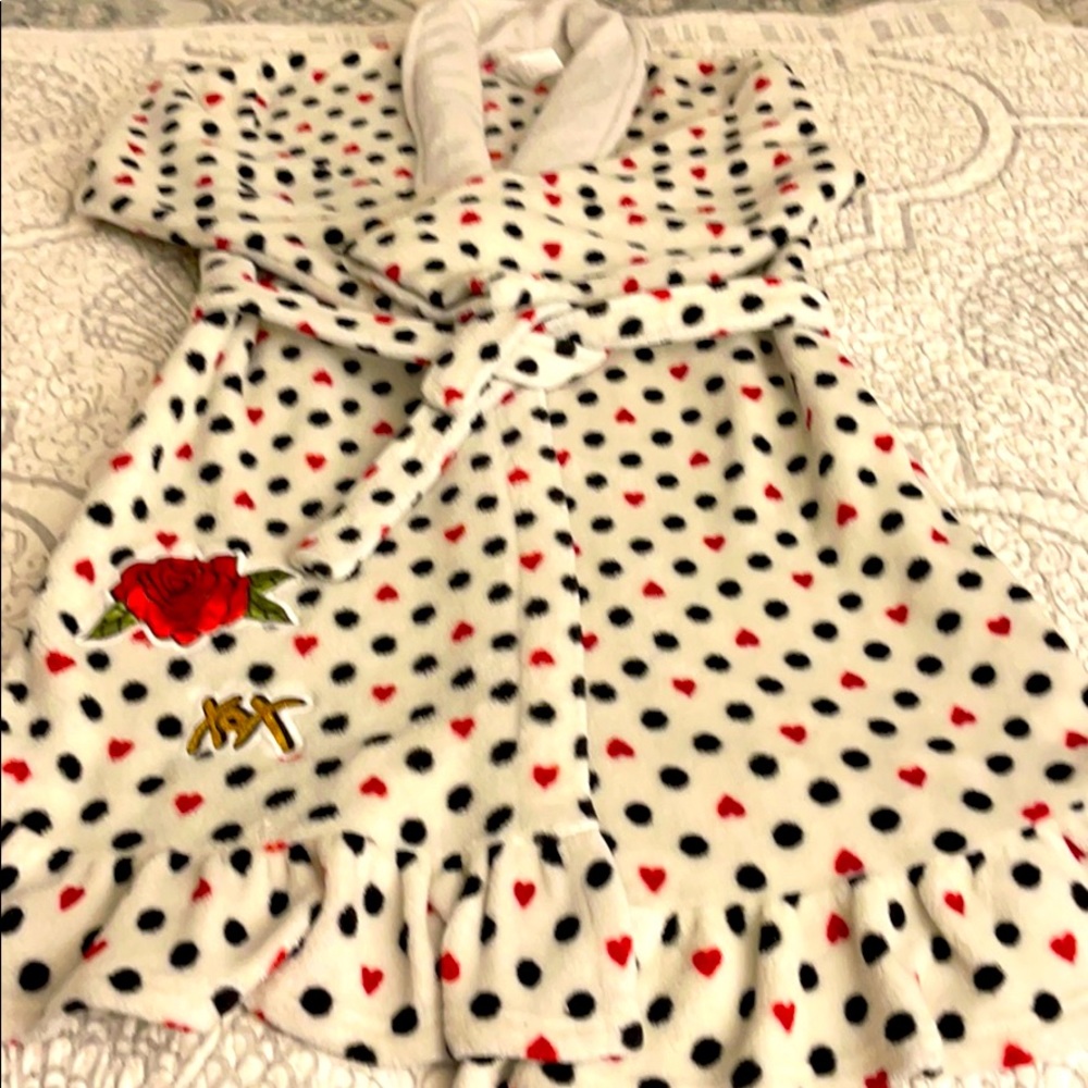 Betsey Johnson girls robe